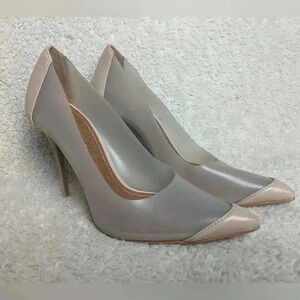 L'INTERVALLE Heel pointed shoes size 6 Seethrow  made in Brazil